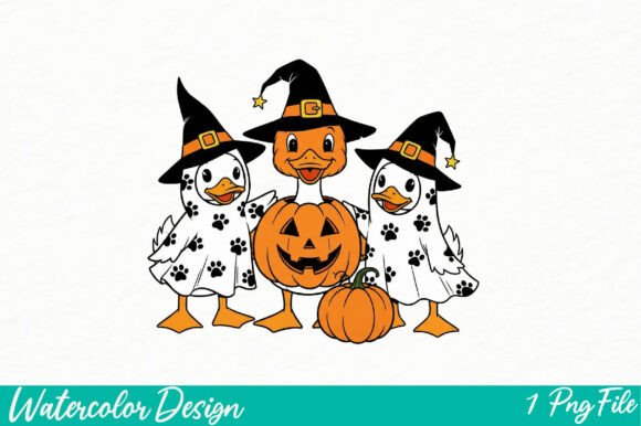 Goose Halloween Fall PNG: A Designer's Take on Whimsical Seasonal Assets