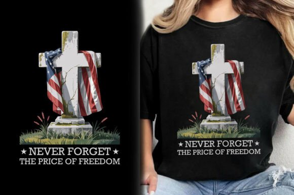Never Forget the Price of Freedom Design: A Tribute in Vector